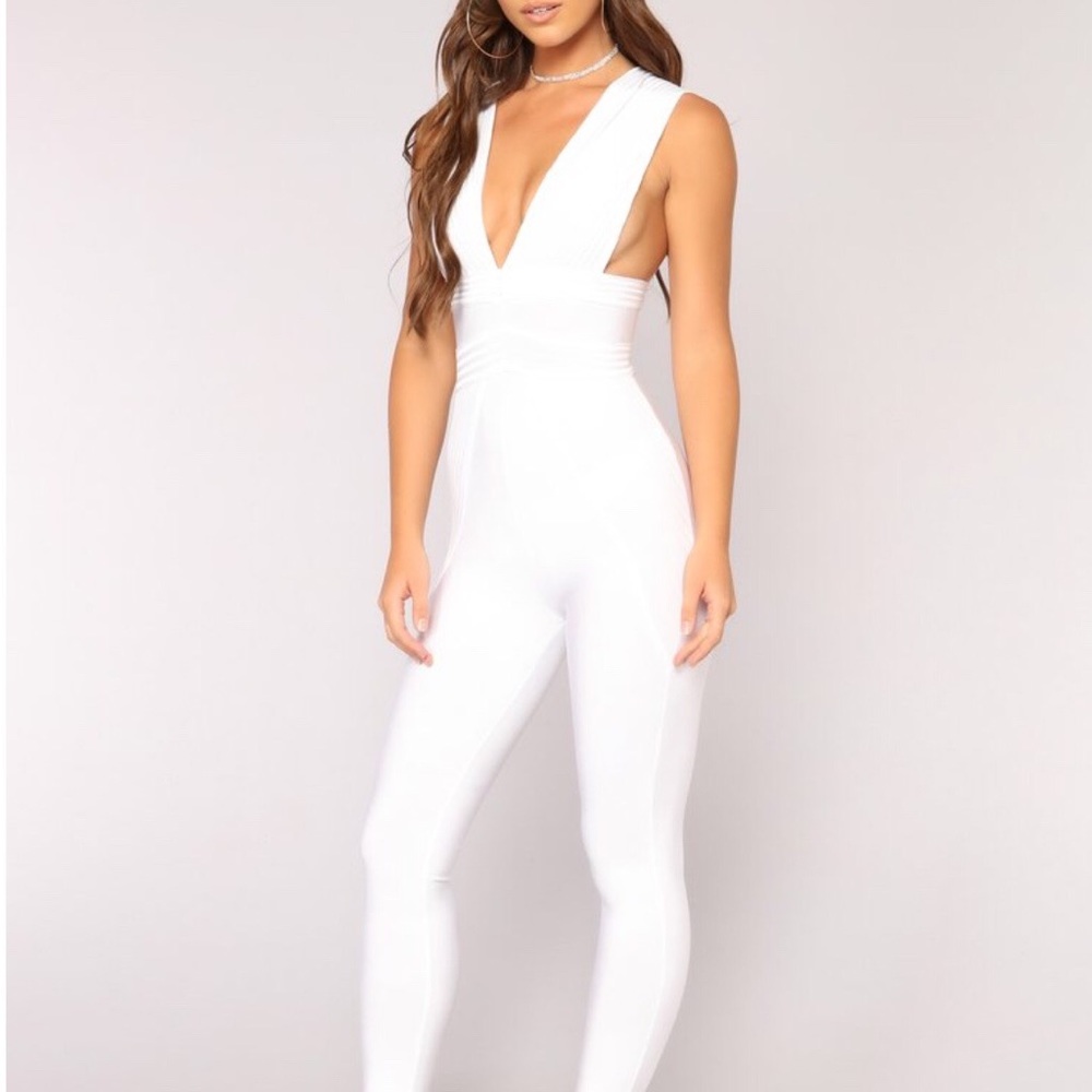 White Jumpsuit